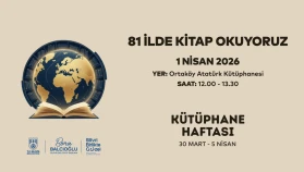 81 ilde kitap okuyoruz etkinliği düzenlenecek