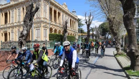 Büyükada’da Sağlık İçin Pedallar Döndü