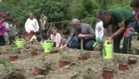 Üsküdar’da Ata tohumu toprakla buluştu
