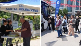 Kartal’dan mezarlıklara ücretsiz ring