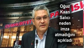 Oğuz Kaan Salıcı neden imza atmadığını açıkladı