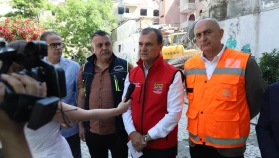 Büyükçekmece’de riskli konutlarda yıkıma devam
