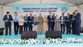 Muhteşem PESEM ve Pendik Halk Eğitimi Merkezi Yıl Sonu Sergisi Açıldı
