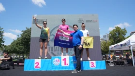 Kadıköy'de Sprint Triatlon Heyecanı