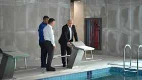 Başkan Turan, Yakında Açılacak Mimar Sinan Spor Kompleksi'ni İnceledi