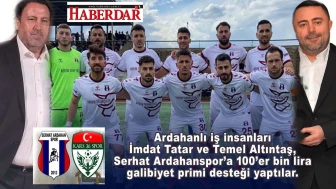 Serhat Ardahanspor’un sırtı yere gelmez!