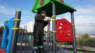 ANGIN SONRASI AHİ EVRAN PARKI KISA SÜREDE YENİLENDİ