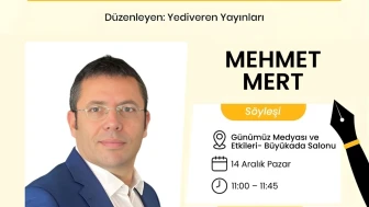 Mehmet Mert TÜYAP'ta okurlarıyla buluşacak