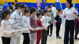 Çocuklar tatilin tadını sporla çıkardı