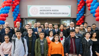 Hatay’ın İlk Özel Eğitim Meslek Okulu Kırıkhan’da Açıldı