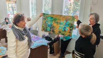 Maltepe’de Batik Sanatına Yoğun İlgi