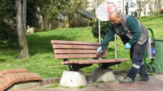Şişli’de parklar bahara hazırlanıyor