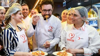 Ünlü Şef Danilo Zanna depremzede kadınlarla buluştu