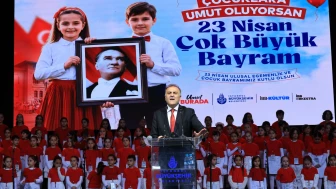 İstanbul 23 Nisan'ı Harbiye'de Kutladı