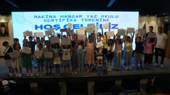 Makine Hangar’da sertifika töreni