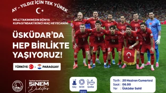AY YILDIZ İÇİN TEK YÜREK: ÜSKÜDAR’DA MİLLİ HEYECAN