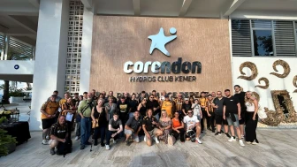 Hull City taraftarları Antalya’da