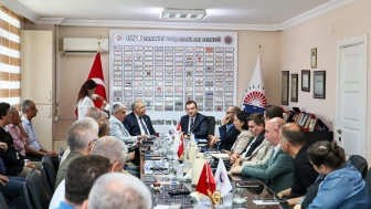 Balcıoğlu, Silivri Sanayici ve İşadamları Derneği’nde iş insanlarıyla buluştu