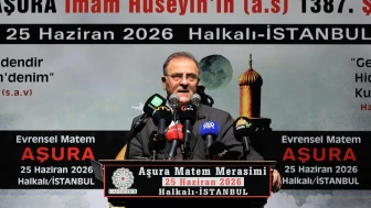 İBB BAŞKANVEKİLİ NURİ ASLAN, EVRENSEL AŞURA MATEMİ’NE KATILDI