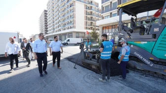 Beylikdüzü’nde yol bakım mesaisi