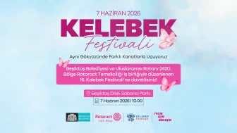 Beşiktaş'ta Kelebek Festivali başlıyor