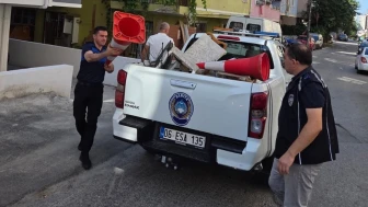 Maltepe'de Kaldırım İşgali Denetimi