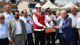 Çatalca'da Kentsel Dönüşüm Sosyal Konutları Projesinin Temeli Atıldı