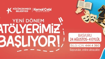 Küçükçekmece'de Yeni Dönem Atölyelerine Kayıtlar Başladı