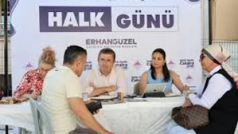 Başkan Erhan Güzel, Halk Günü'nde Vatandaşlarla Buluştu