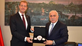 Hollanda İstanbul Başkonsolosu Daan Huisinga'dan Başkan Turan'a Ziyaret