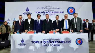 İBB ile Türk-İŞ Sendikası ile Toplu İş Sözleşmesi İmzaladı
