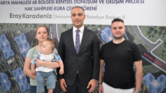 Gaziosmanpaşa'da Konut Kuraları Çekildi