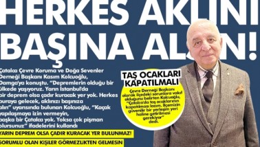 Kasım Kolcuoğlu: Herkes aklını başına alsın
