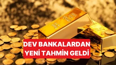 Sert düşüşü sonrası dev bankalar altın tahminini güncelledi