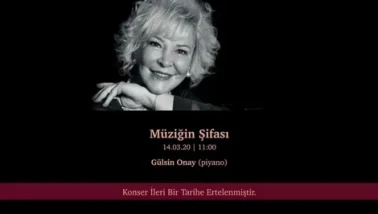 Gülsin Onay Mart Ayını 5 Konserle Taçlandırıyor