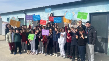 Mektebim İlkokulu öğrencilerinde Atık Getirme Merkezine ziyaret