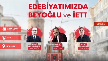 Ahmet Ümit ve Sunay Akın, İETT’nin söyleşisinde buluşuyor