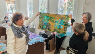 Maltepe’de Batik Sanatına Yoğun İlgi