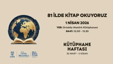 81 ilde kitap okuyoruz etkinliği düzenlenecek