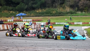 Körfez'de ilk karting yarışı