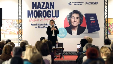 Küçükçekmece Belediyesi, Nazan Moroğlu’nu ağırladı