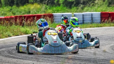 Körfez’de karting heyecanı