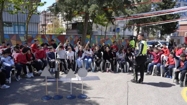 Kartal’da çocuklara güvenlik eğitimi