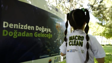 Haliç'te minikler çevre için buluştu