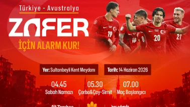 Sultanbeyli’de milli maç buluşması