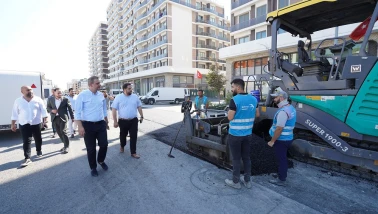 Beylikdüzü’nde yol bakım mesaisi