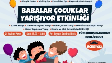 Kartal’da “Baba Çocuk Şenliği” İle Babalar Günü Coşkusu Yaşanacak