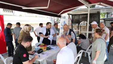 Bağcılar’da Camilerde Sağlık Taraması Yapıldı