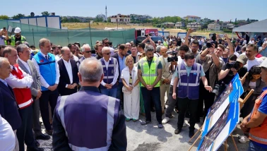 GÜRPINAR YAĞMUR SUYU TÜNELİ PROJESİ’NİN TEMELİ ATILDI