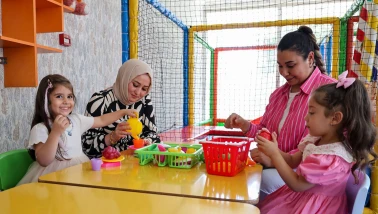 Esenler'de Anne-Çocuk Neşesi